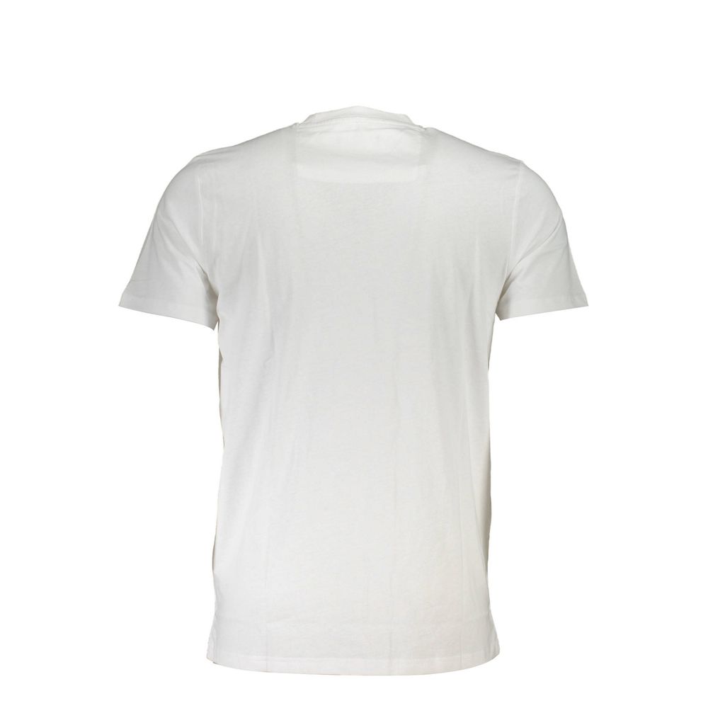 White Cotton T-Shirt - GlamHub Luxury and Icon Brand Clothing