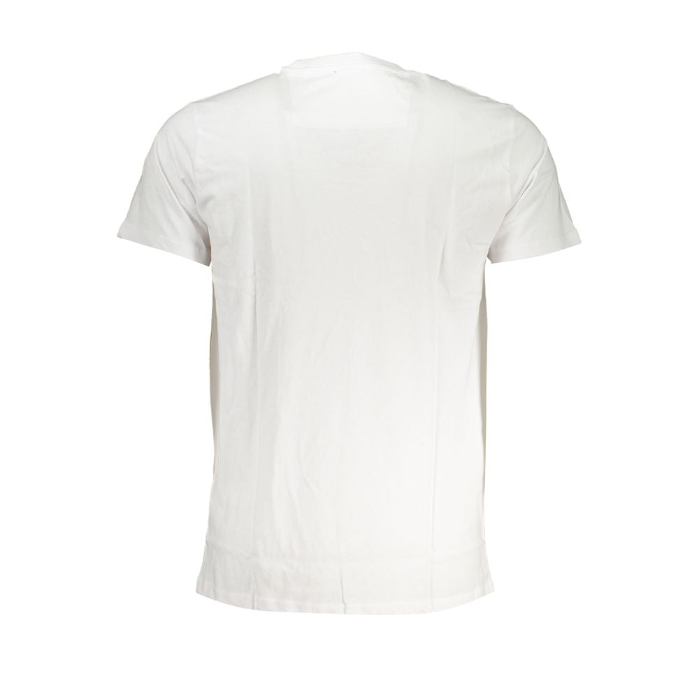 White Cotton T-Shirt - GlamHub Luxury and Icon Brand Clothing