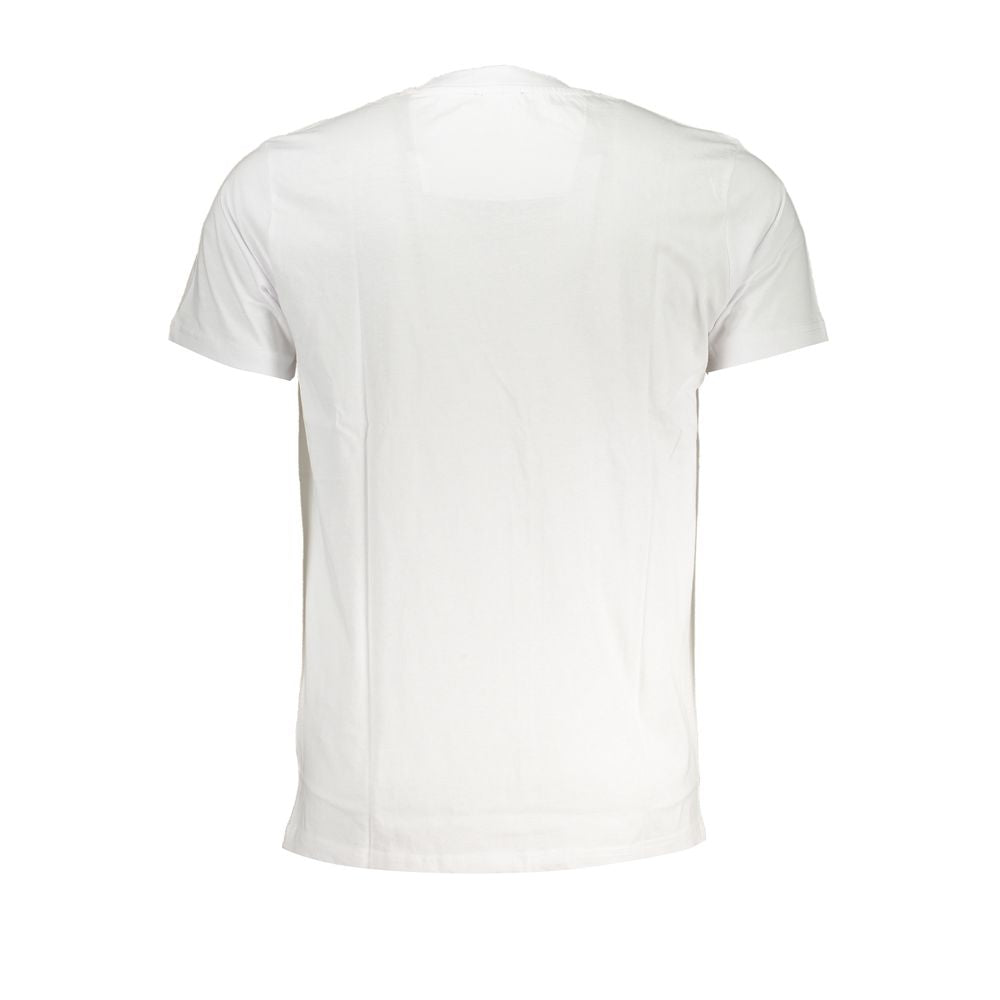 White Cotton T-Shirt - GlamHub Luxury and Icon Brand Clothing