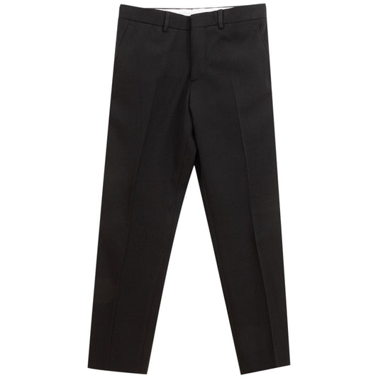 Black Wool Jeans & Pant - GLAMHUB BOUTIQUE 