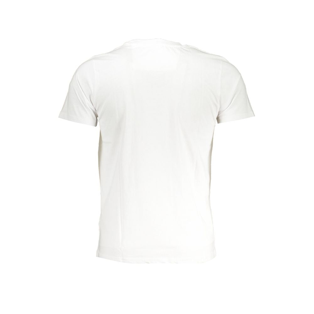 White Cotton T-Shirt - GlamHub Luxury and Icon Brand Clothing