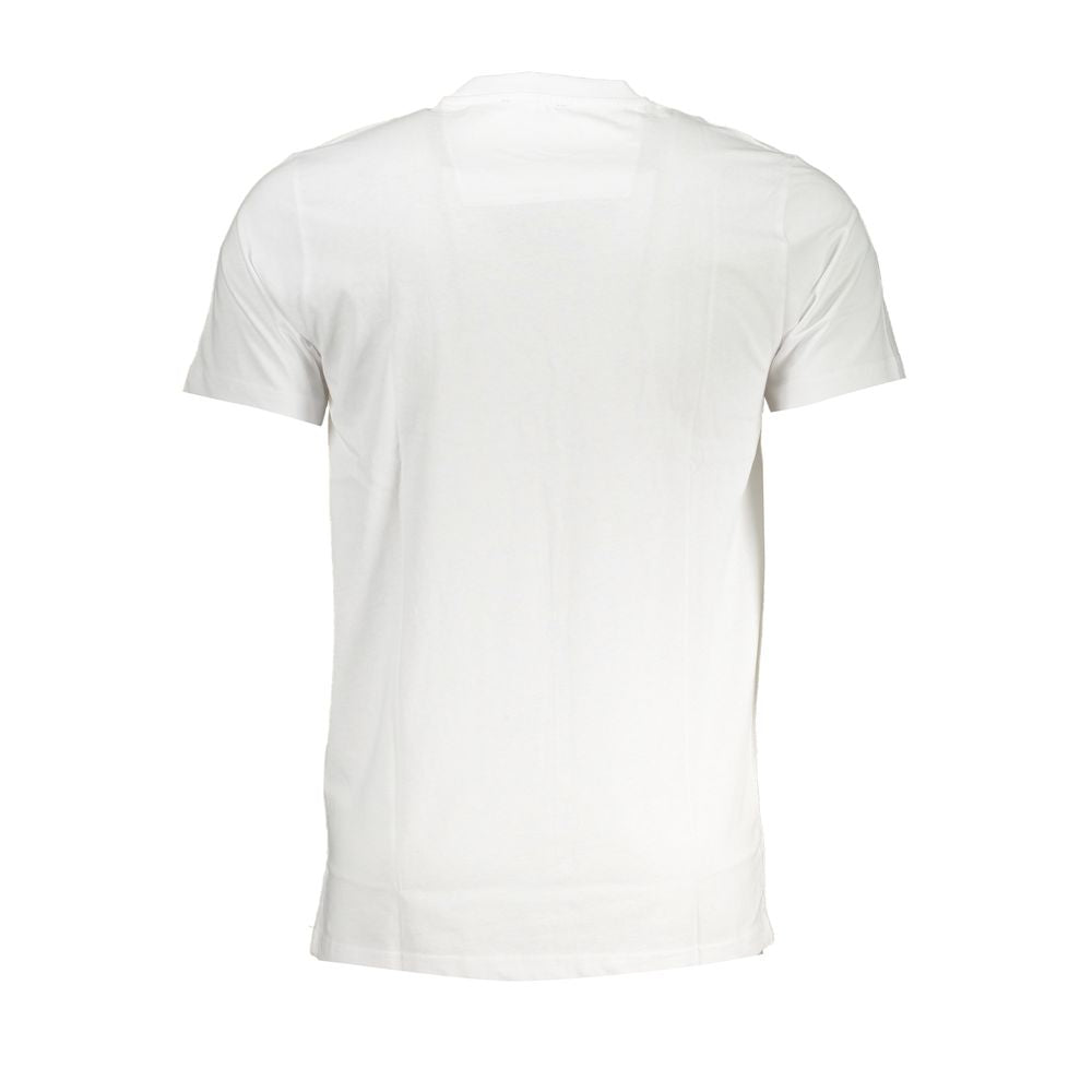 White Cotton T-Shirt - GlamHub Luxury and Icon Brand Clothing