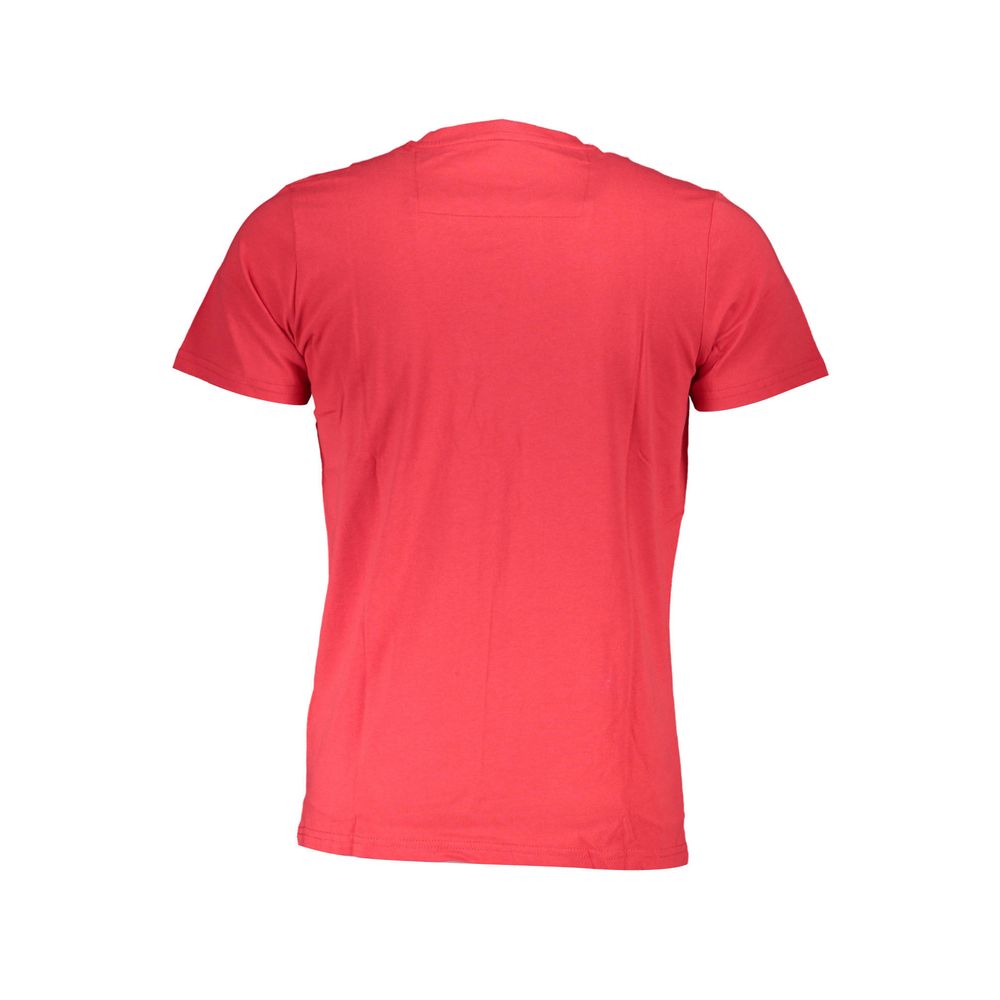 Red Cotton T-Shirt - GlamHub Luxury and Icon Brand Clothing