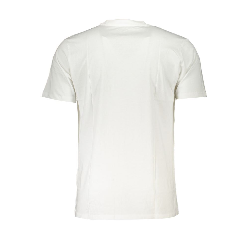 White Cotton T-Shirt - GlamHub Luxury and Icon Brand Clothing