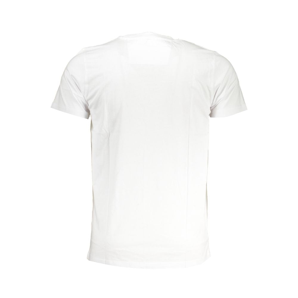 White Cotton T-Shirt - GlamHub Luxury and Icon Brand Clothing