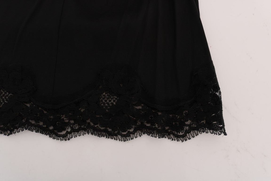 Elegant Floral Lace A-Line Mini Skirt - GlamHub Luxury and Icon Brand Clothing