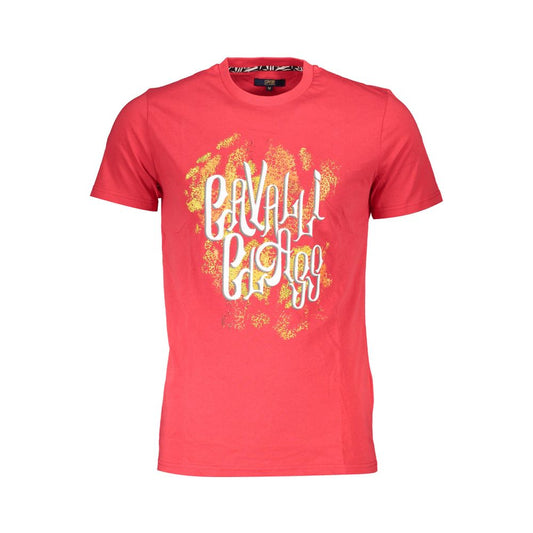 Red Cotton T-Shirt - GlamHub Luxury and Icon Brand Clothing