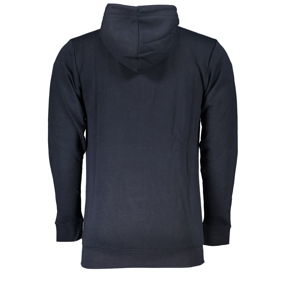 Blue Cotton Mens Sweater - GlamHub Luxury and Icon Brand Clothing