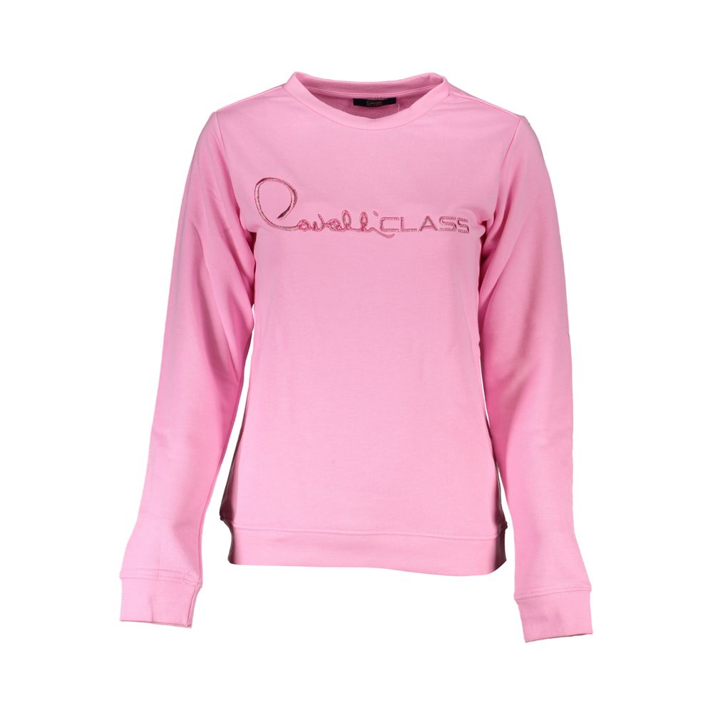 Pink Cotton Sweater - GlamHub Luxury and Icon Brand Clothing