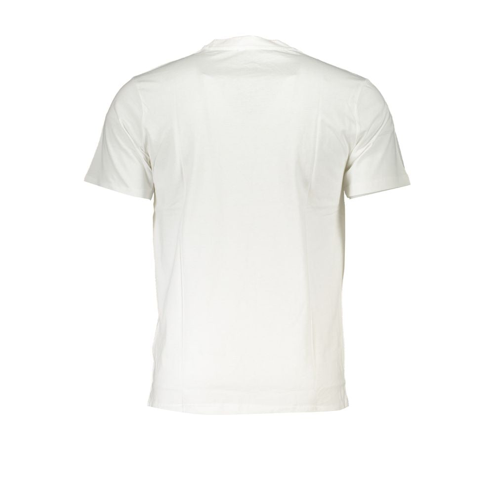 White Cotton T-Shirt - GlamHub Luxury and Icon Brand Clothing