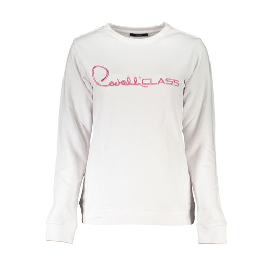 White Cotton Sweater - GlamHub Luxury and Icon Brand Clothing