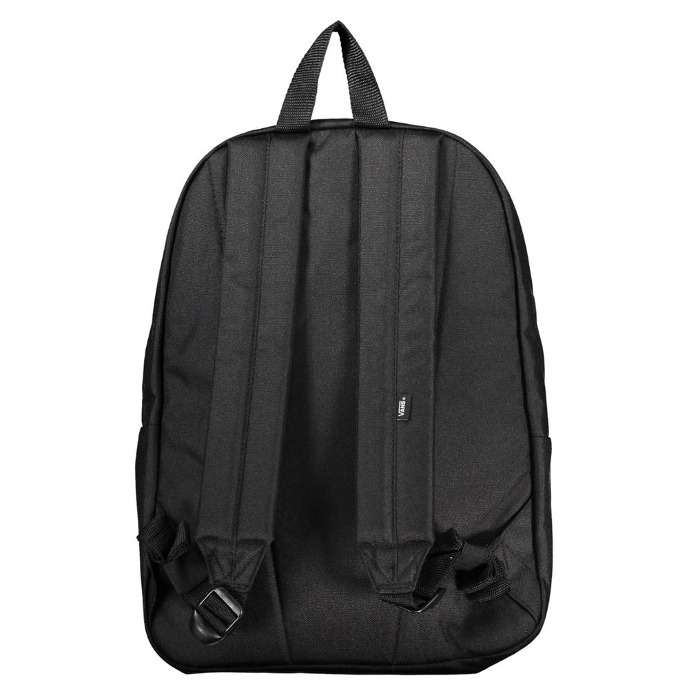 Black Polyester Women Backpack - GlamHub Luxury and Icon Brand Clothing