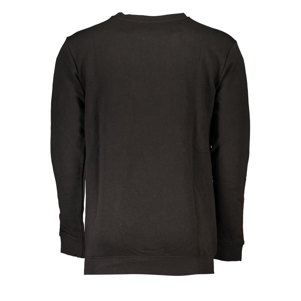 Black Cotton Sweater - GlamHub Luxury and Icon Brand Clothing