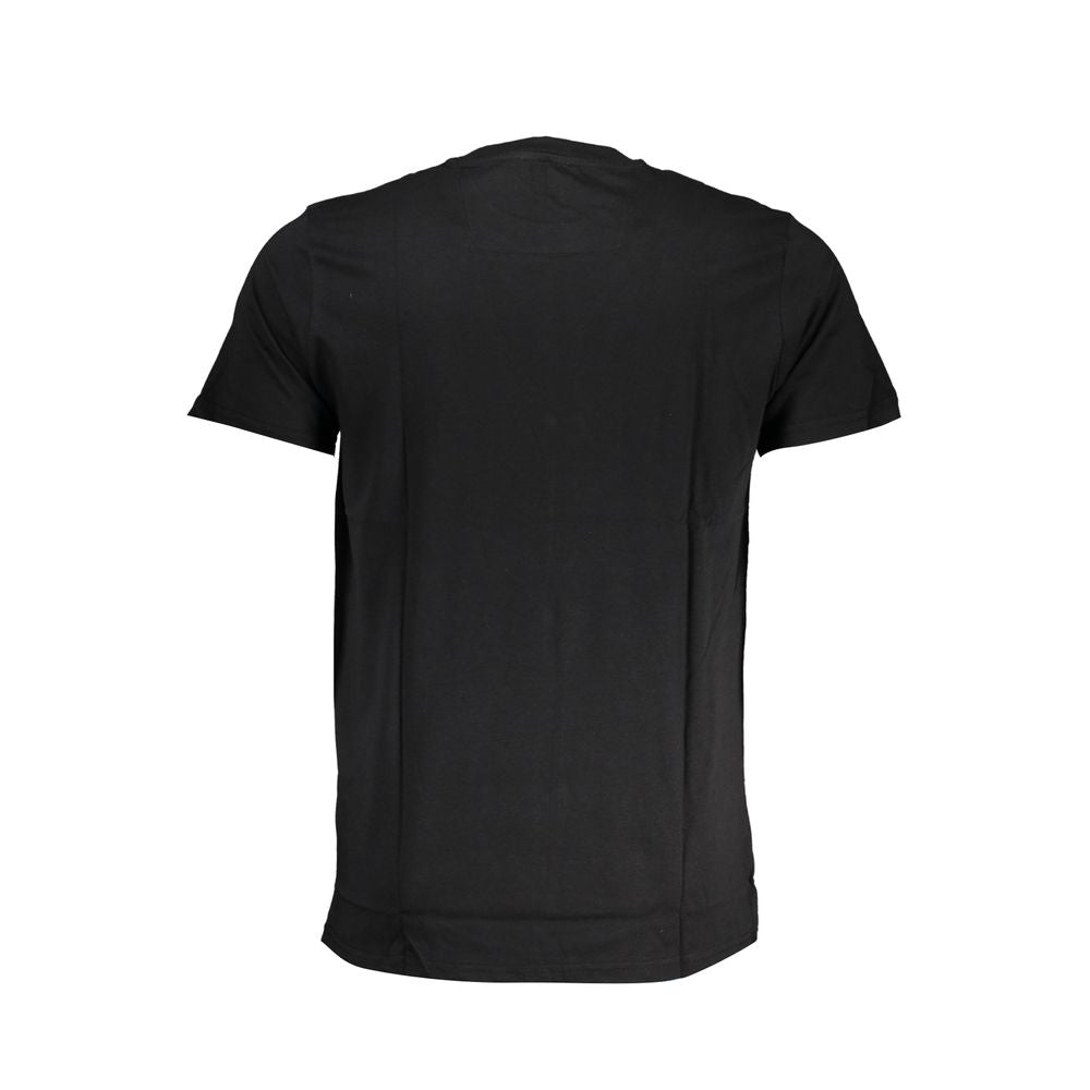 Black Cotton T-Shirt - GlamHub Luxury and Icon Brand Clothing