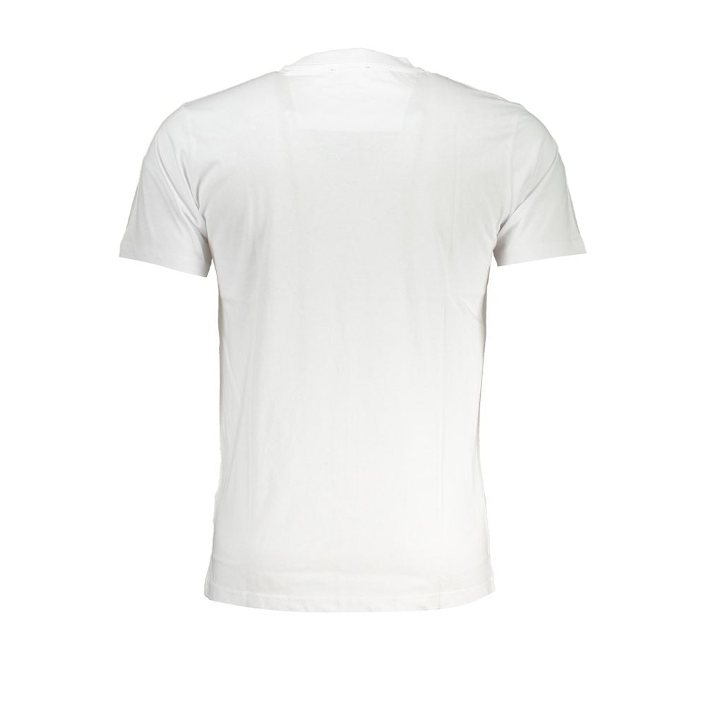 White Cotton T-Shirt - GlamHub Luxury and Icon Brand Clothing