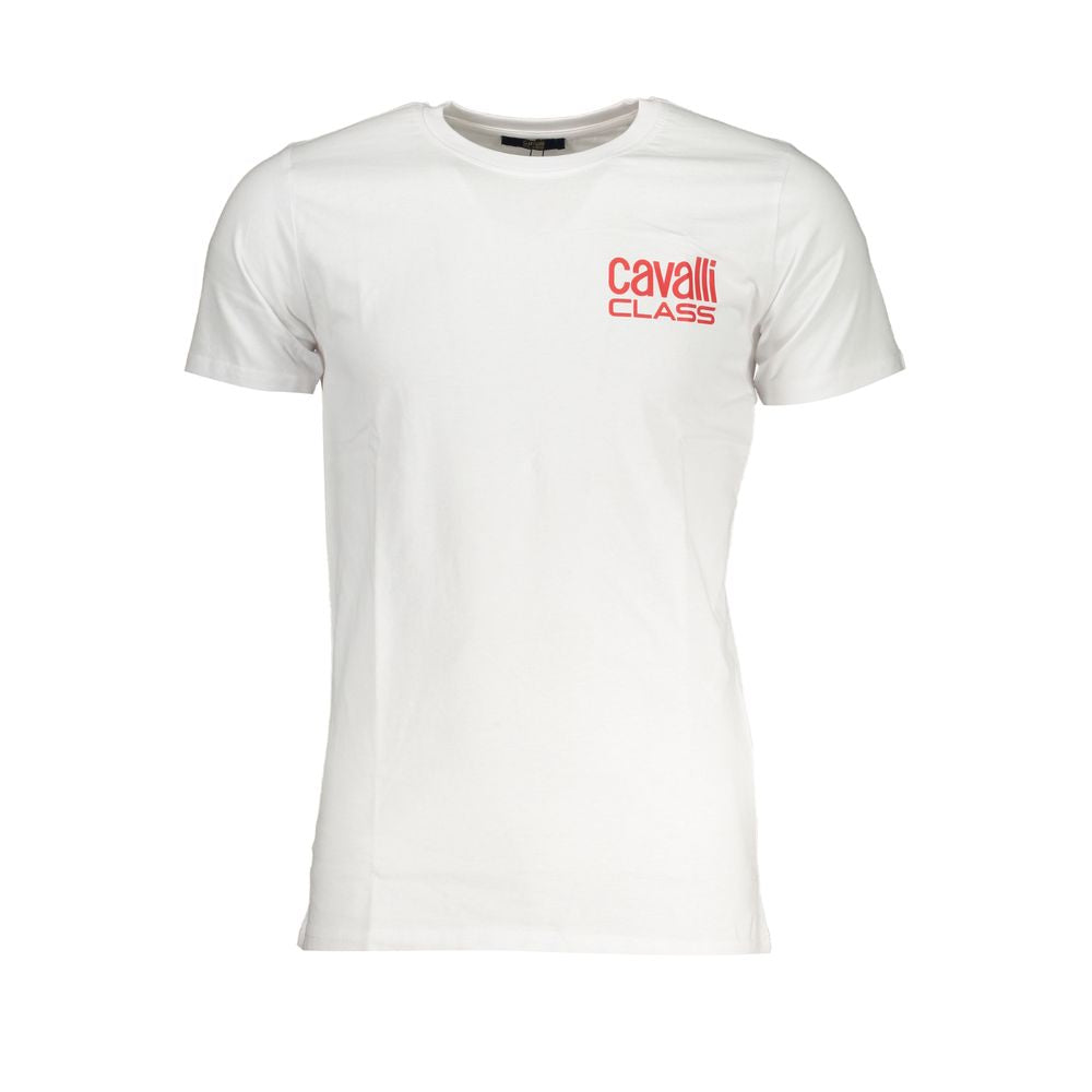 White Cotton T-Shirt - GlamHub Luxury and Icon Brand Clothing