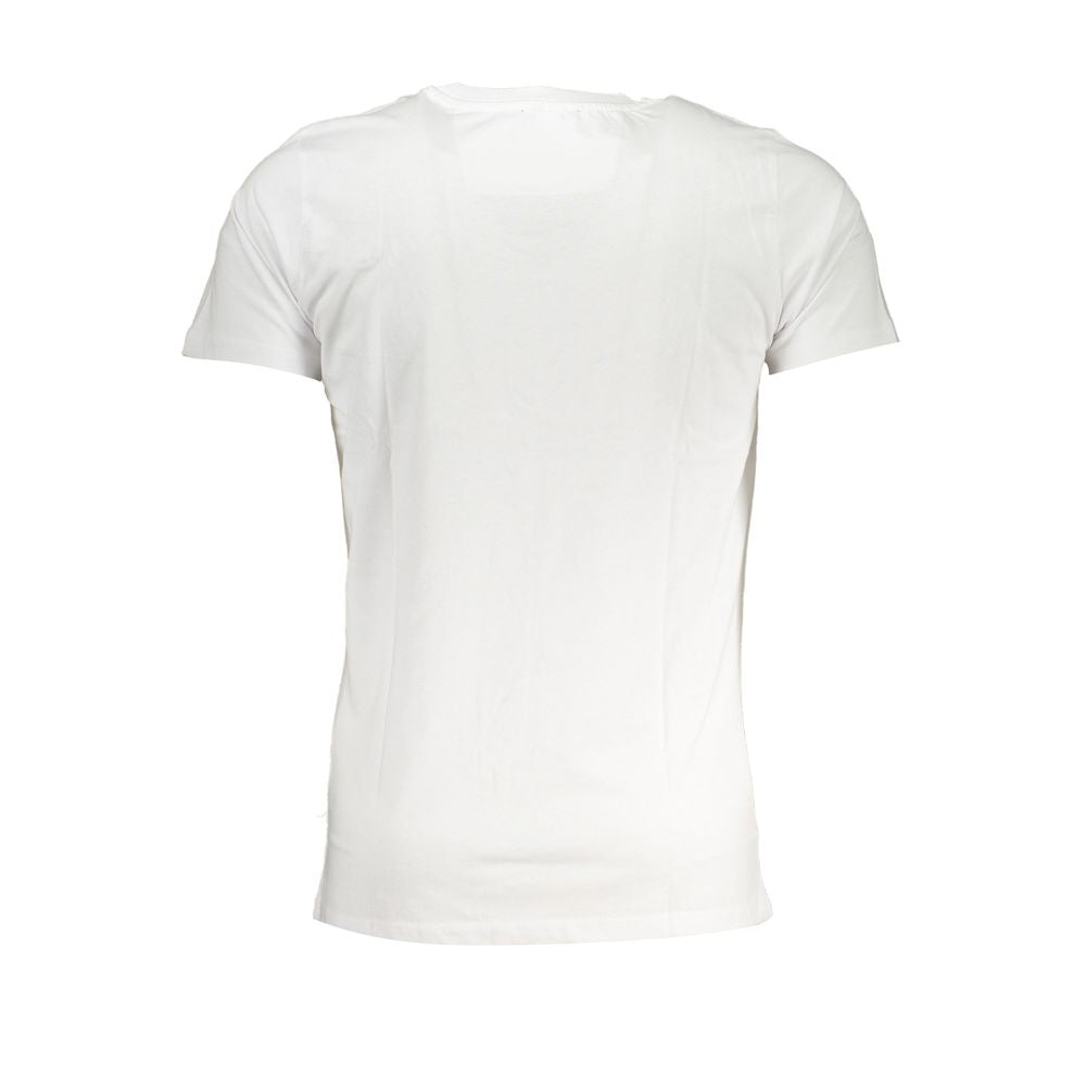 White Cotton T-Shirt - GlamHub Luxury and Icon Brand Clothing