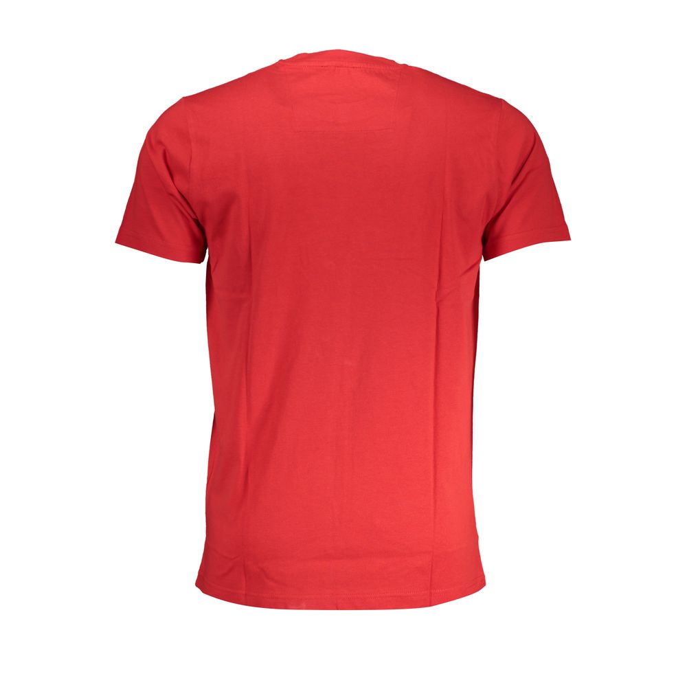 Red Cotton T-Shirt - GlamHub Luxury and Icon Brand Clothing