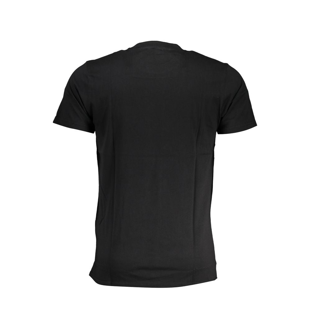 Black Cotton T-Shirt - GlamHub Luxury and Icon Brand Clothing