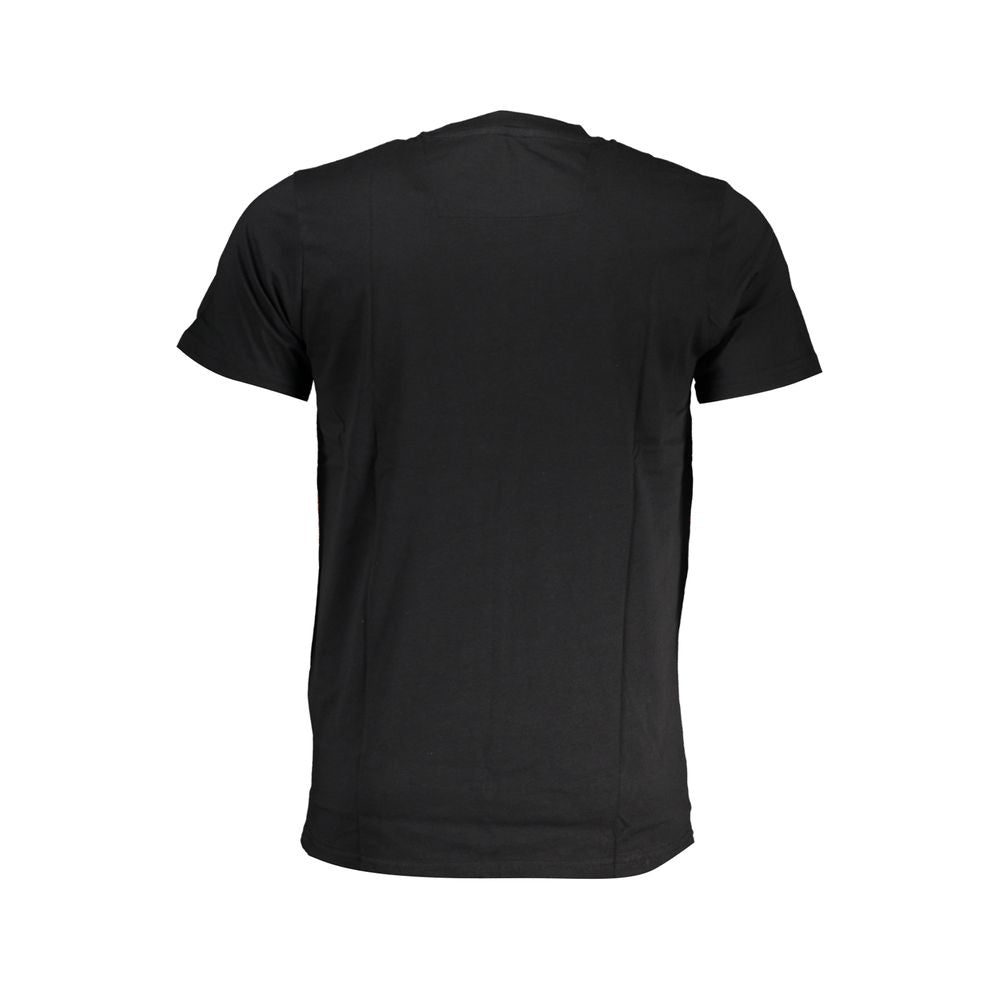 Black Cotton T-Shirt - GlamHub Luxury and Icon Brand Clothing