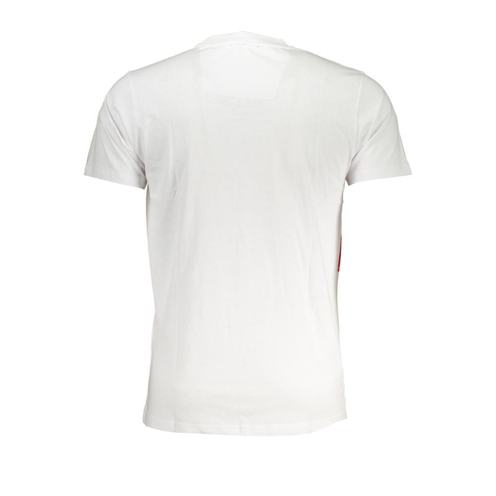 White Cotton T-Shirt - GlamHub Luxury and Icon Brand Clothing