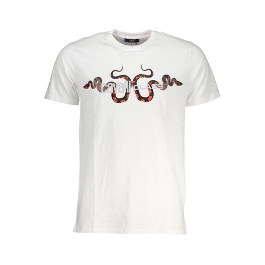 White Cotton T-Shirt - GlamHub Luxury and Icon Brand Clothing