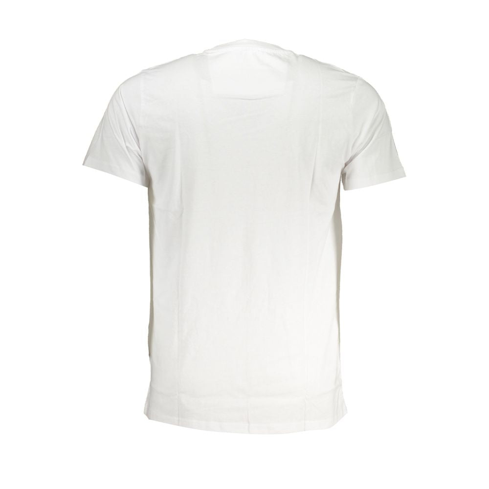 White Cotton T-Shirt - GlamHub Luxury and Icon Brand Clothing