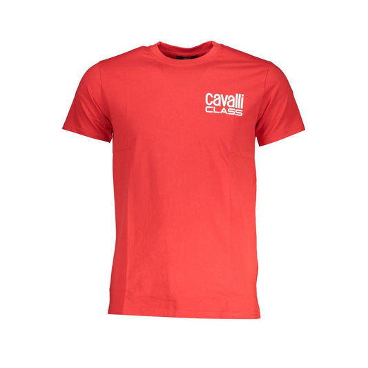 Red Cotton T-Shirt - GlamHub Luxury and Icon Brand Clothing