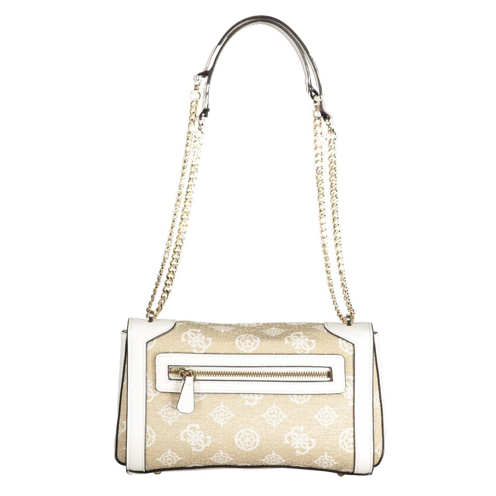 White Cotton Handbag - GLAMHUB BOUTIQUE 