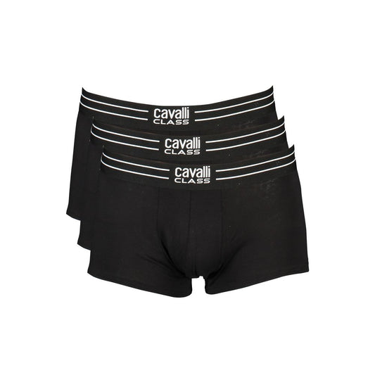 Black Cotton Underwear - GlamHub Luxury and Icon Brand Clothing