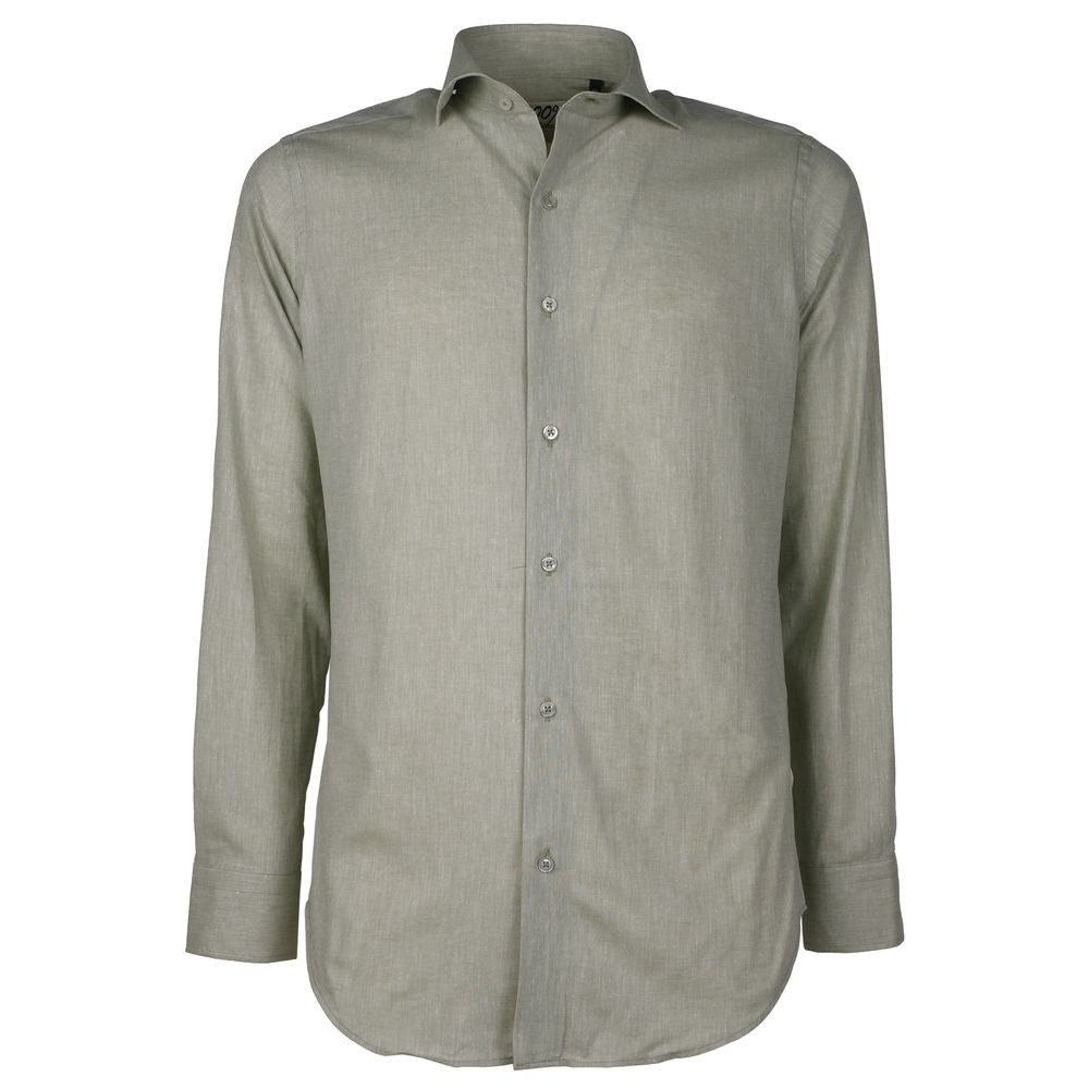 Army Cotton Shirt - GlamHub Luxury and Icon Brand Clothing