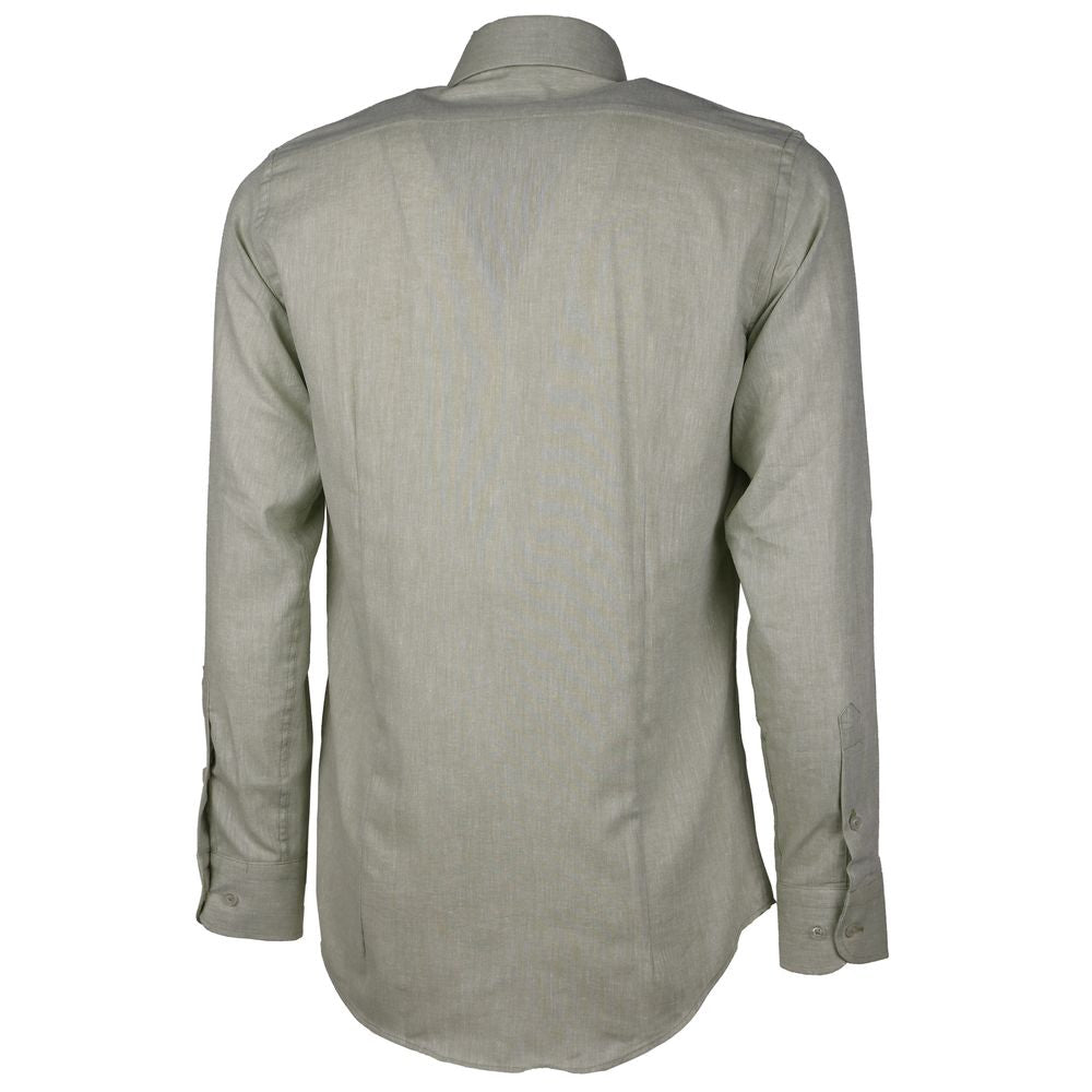 Army Cotton Shirt - GlamHub Luxury and Icon Brand Clothing