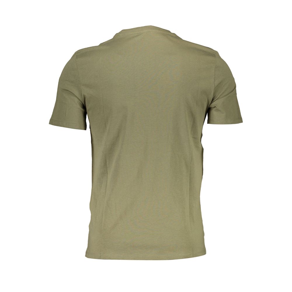 Green Cotton Men TShirt - GLAMHUB BOUTIQUE 