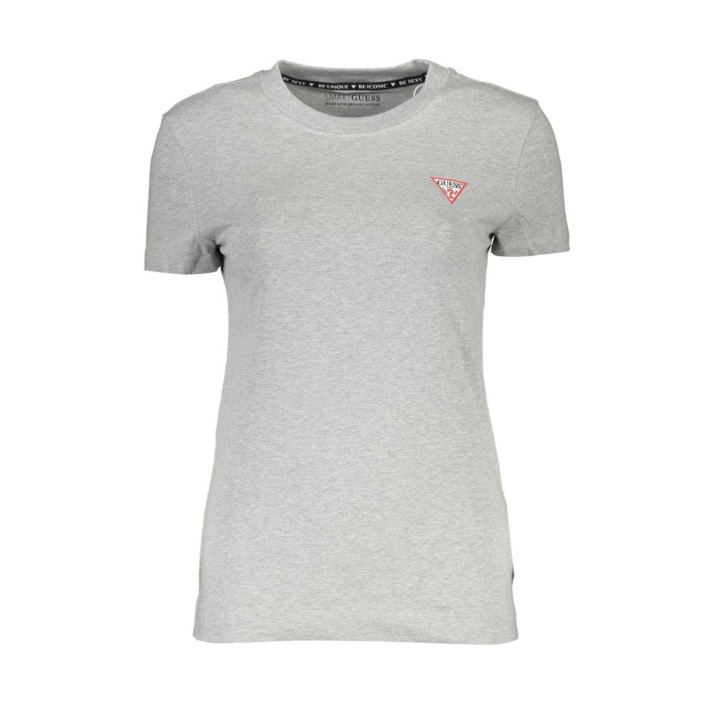 Gray Cotton Women Top - GLAMHUB BOUTIQUE 