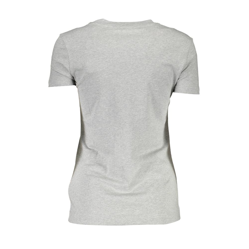 Gray Cotton Women Top - GLAMHUB BOUTIQUE 