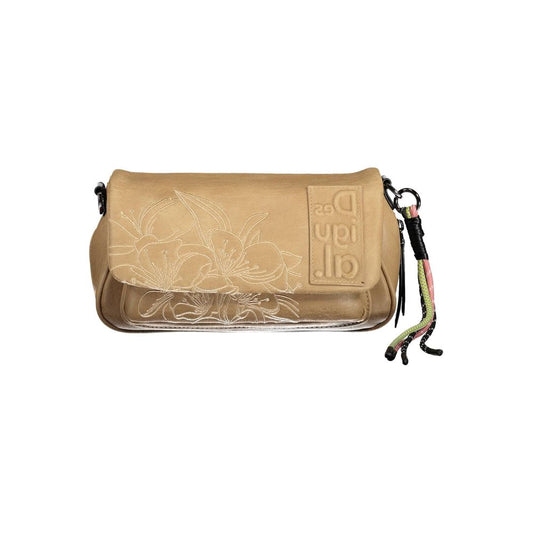 Braune Polyethylen Damen Handtasche