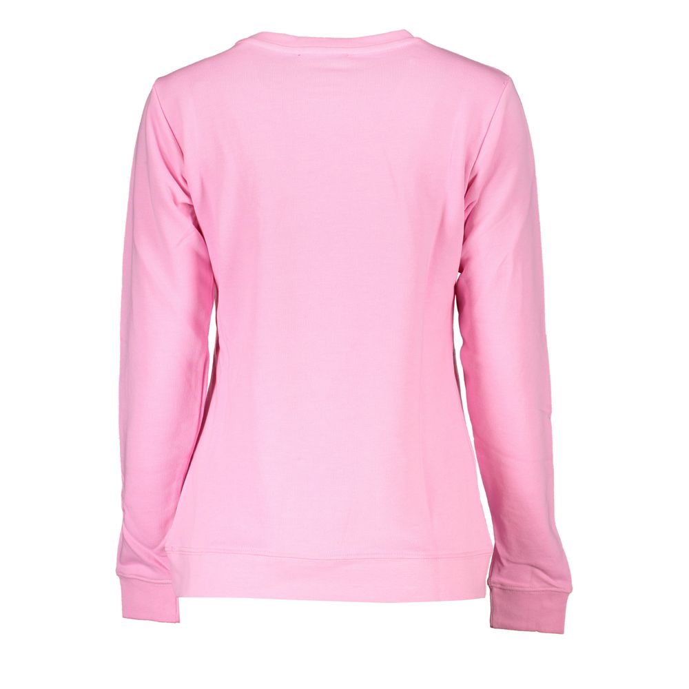 Pink Cotton Sweater - GlamHub Luxury and Icon Brand Clothing