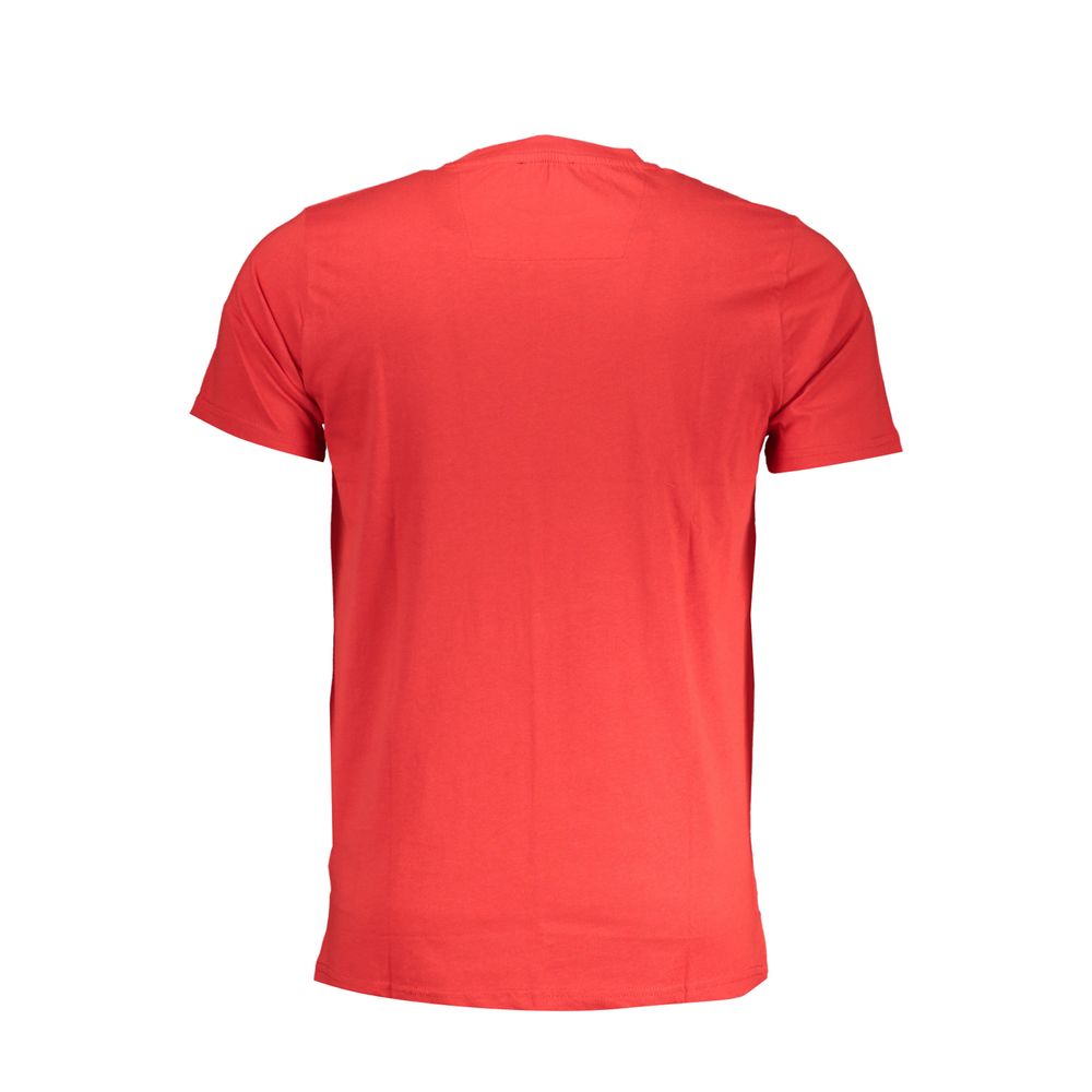 Red Cotton T-Shirt - GlamHub Luxury and Icon Brand Clothing