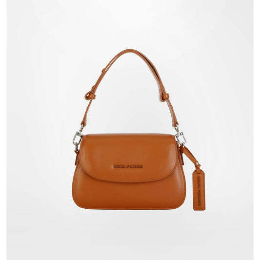 Brown Polyester Women Handbag - GlamHub Luxury and Icon Brand Clothing