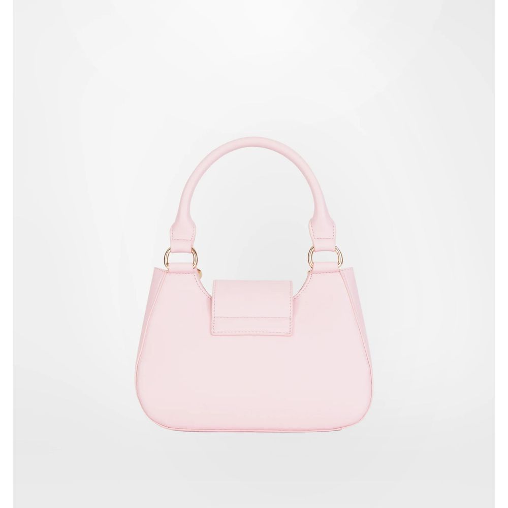 Pink Polyester Women Handbag - GlamHub Luxury and Icon Brand Clothing