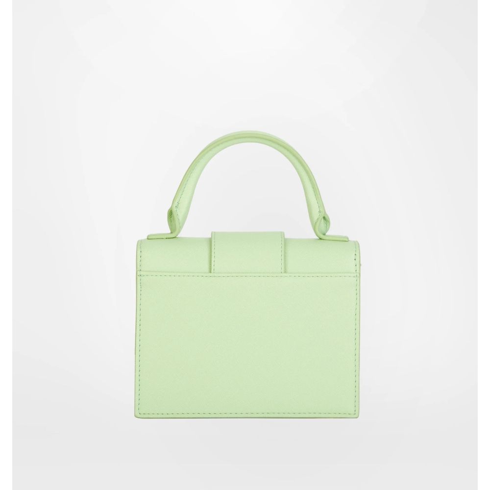 Green Polyester Women Handbag - GlamHub Luxury and Icon Brand Clothing