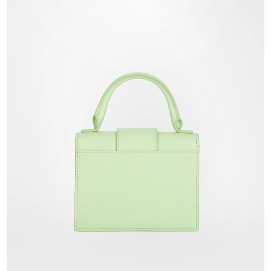 Green Polyester Women Handbag - GlamHub Luxury and Icon Brand Clothing