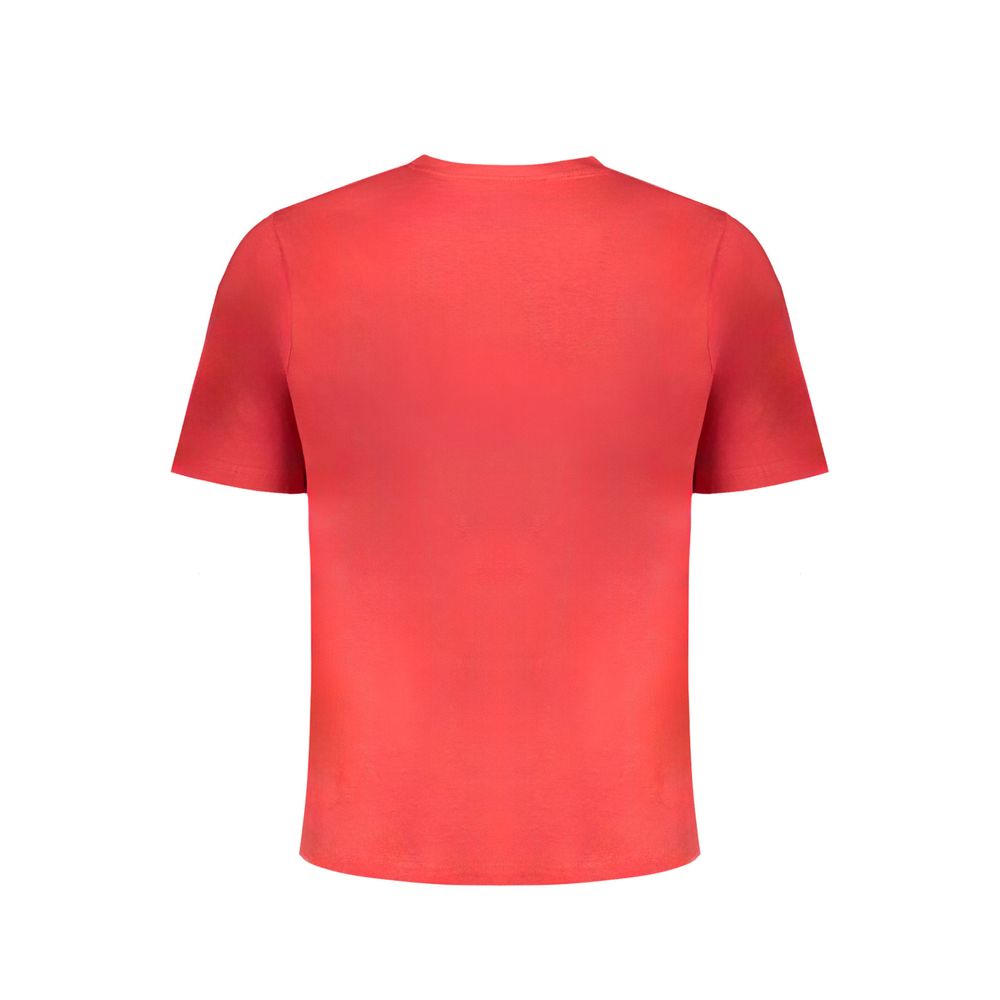 Red Cotton T-Shirt - GLAMHUB BOUTIQUE 