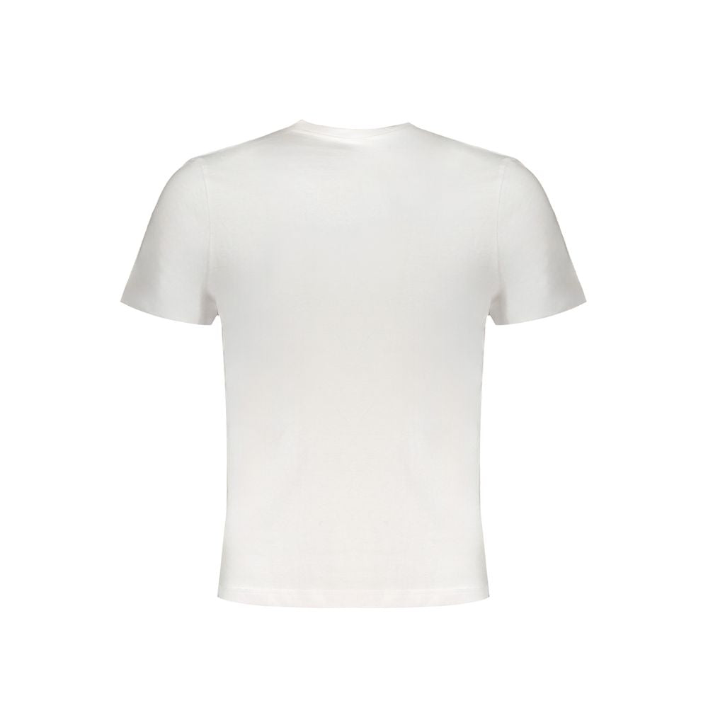 White Cotton T-Shirt - GLAMHUB BOUTIQUE 