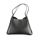 Black Polyethylene Handbag - GLAMHUB BOUTIQUE 