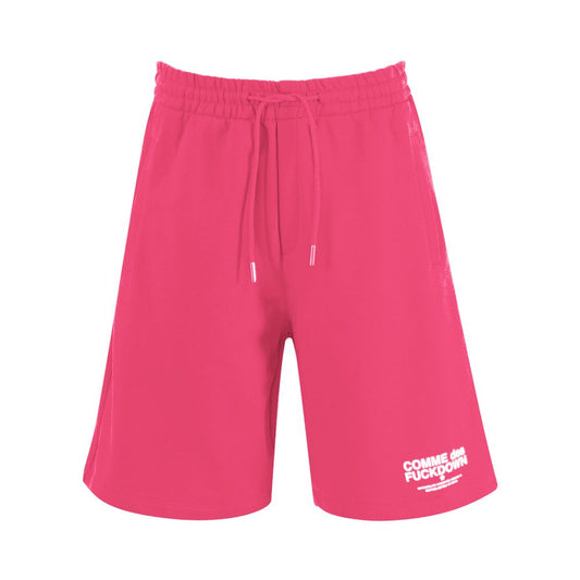 Pink Cotton Short - GlamHub Luxury and Icon Brand Clothing