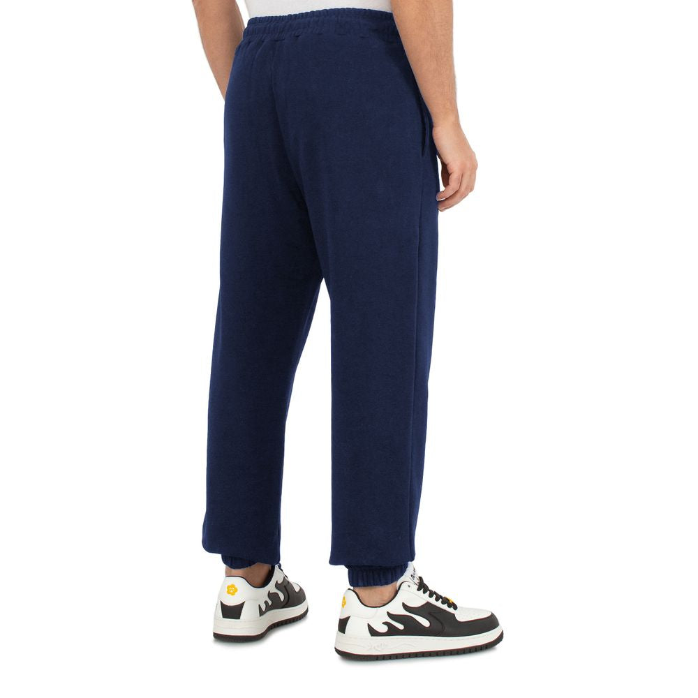 Blue Cotton Jeans & Pant - GlamHub Luxury and Icon Brand Clothing