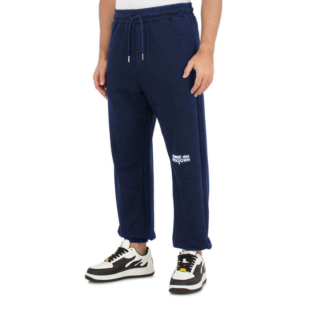 Blue Cotton Jeans & Pant - GlamHub Luxury and Icon Brand Clothing