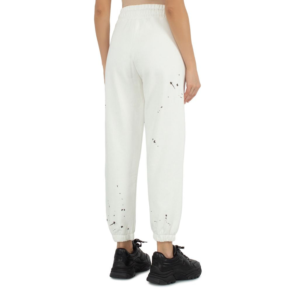 White Cotton Jeans & Pant - GlamHub Luxury and Icon Brand Clothing