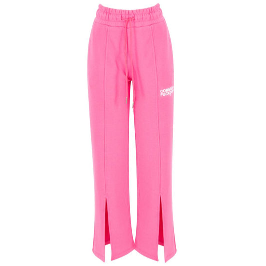 Pink Cotton Jeans & Pant - GlamHub Luxury and Icon Brand Clothing